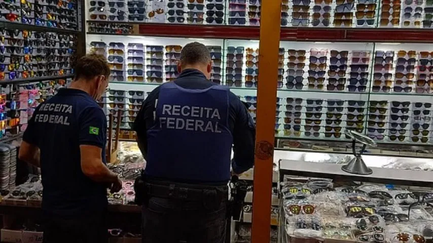 Receita Federal apreende R$7 milhões em produtos falsificados na Feiraguai