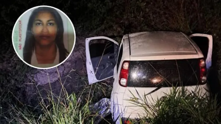 Mulher de 36 anos morre em acidente na BA-250, próximo a Maracás