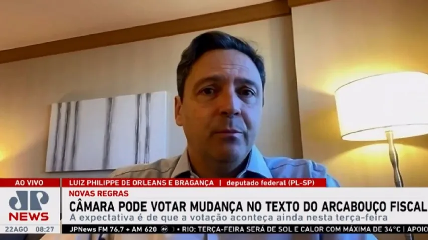 ‘Arcabouço fiscal é dar uma carta branca para o governo gastar’, critica deputado Luiz Philippe 