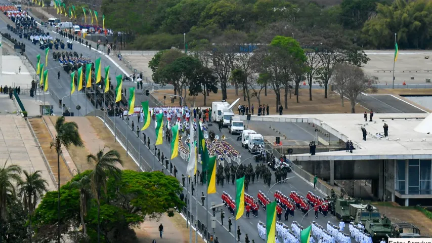 Brasília vive 7 de setembro sem povo