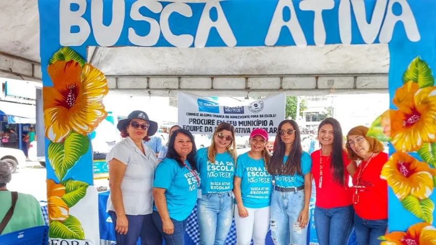 Programa Busca Ativa Escolar divulga ações contra evasão no centro de Itabuna