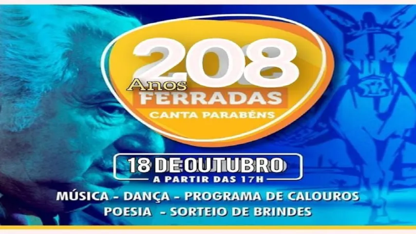 Itabuna- Noite de comemoração pelos 208 anos de Ferradas 