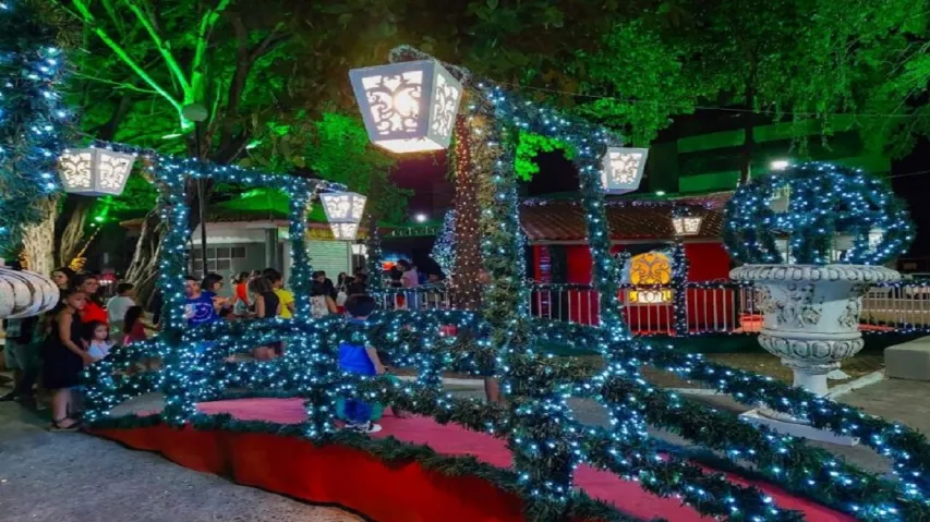 Ho-ho-ho, Feliz Natal! Prefeitura abre oficialmente 3º ano do Natal de Luzes de Sonhos em Itabuna